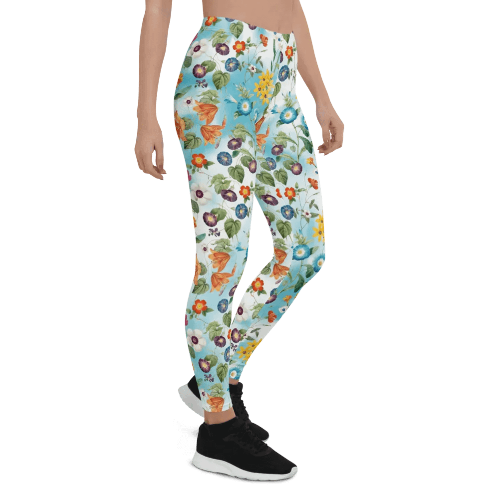 Pretty All-Over Printed Floral Leggings product image (6)