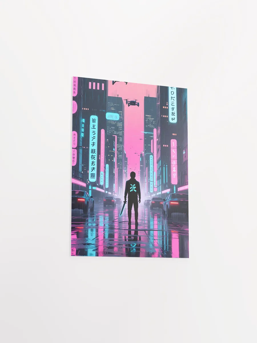 Neon Samurai Poster product image (3)