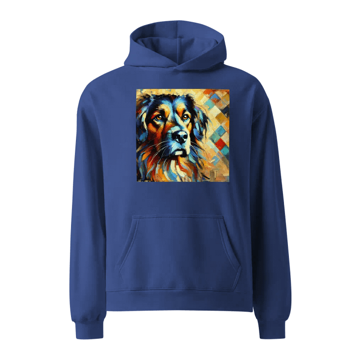 Vibrant Dog Abstract Hoodie product image (1)