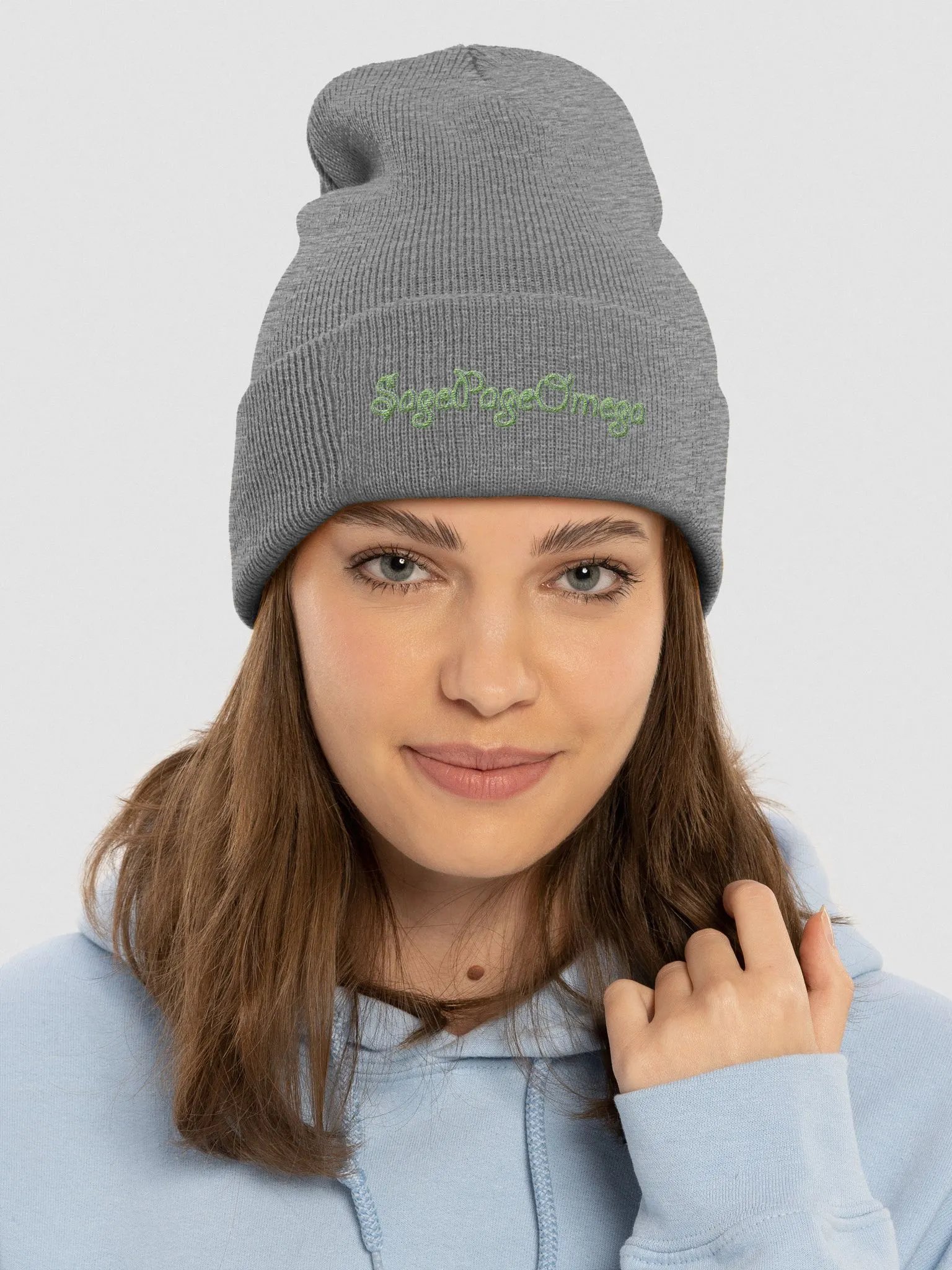 Yupoong Beanie - SagePageOmega product image (1)
