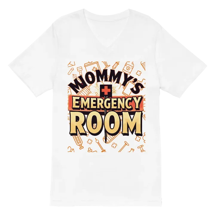 Mommy's Emergency Room V-Neck Tee product image (2)