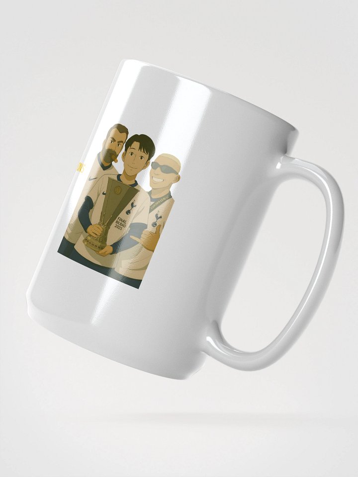 Glossy Mug - Son Heung Min, Ange Postecoglu and Richarlison - Tottenham Hotspur - (Various Colours) product image (2)