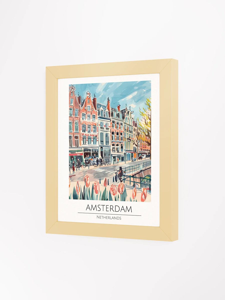 Amsterdam Netherlands Framed Travel Poster product image (3)