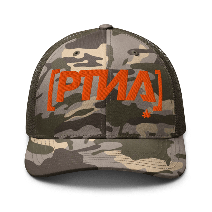 PTNA 420 Camo Trucker Hat product image (1)