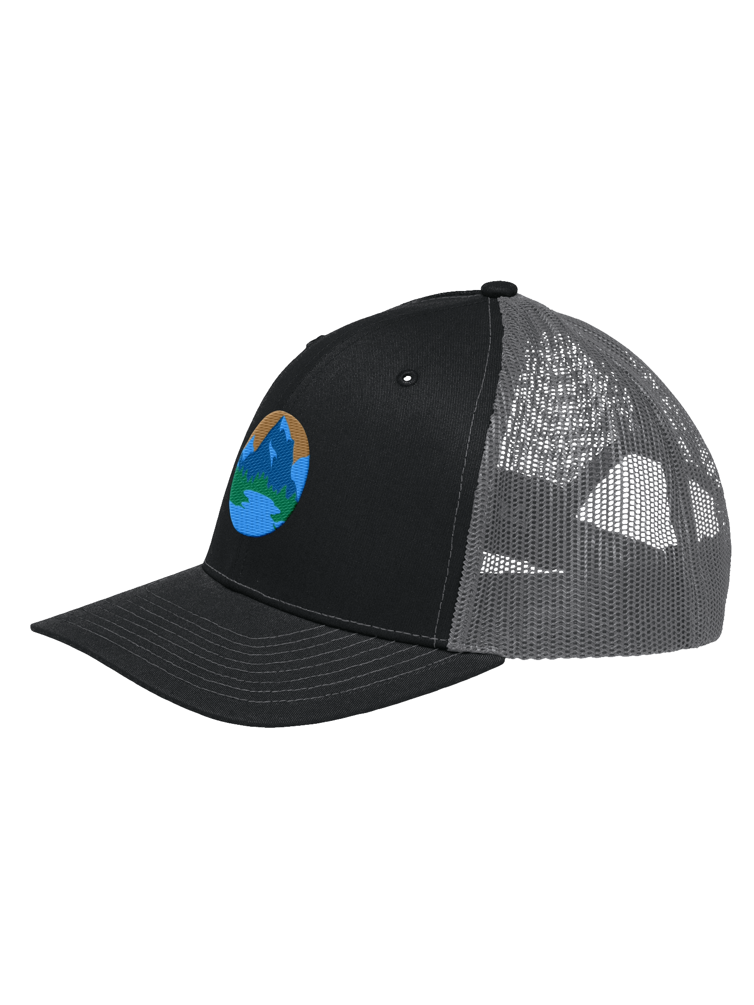 Summit Snapback Trucker Hat product image (8)