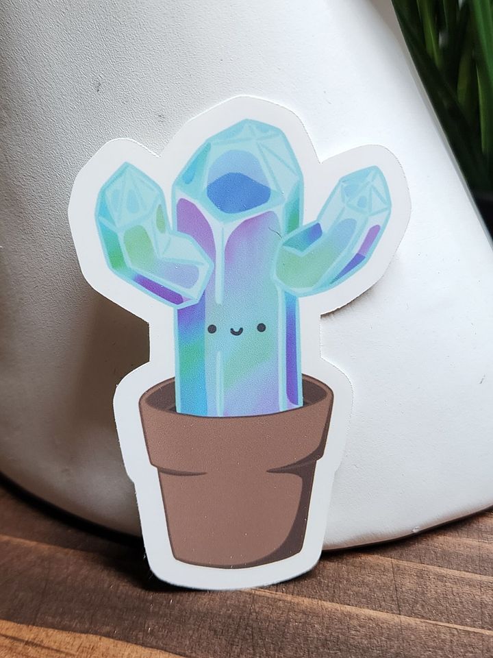 Crystal Cacti Sticker product image (2)