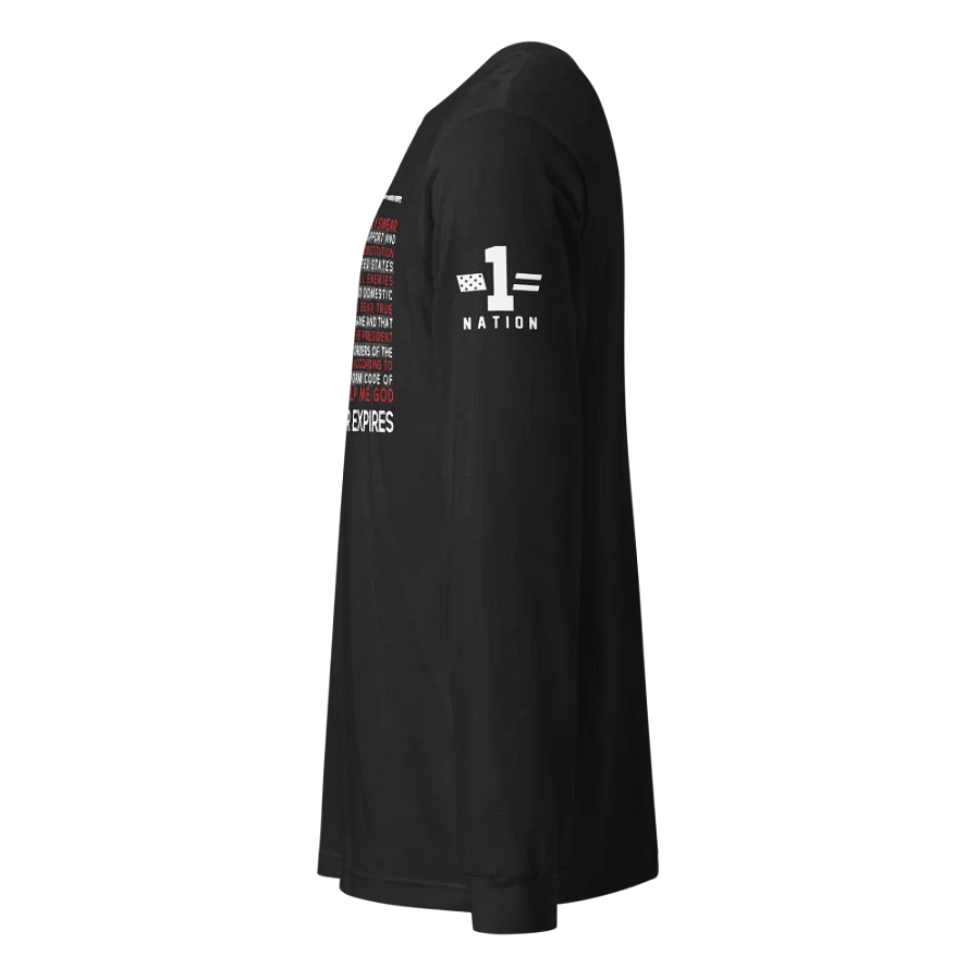Veteran Oath Long Sleeve product image (2)
