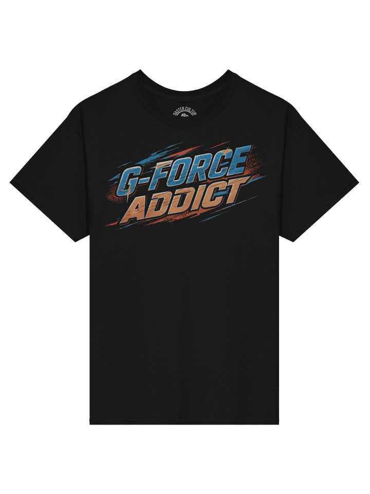 G-FORCE ADDICT T-Shirt – Roller Coaster Thrill Ride Fan Tee product image (1)