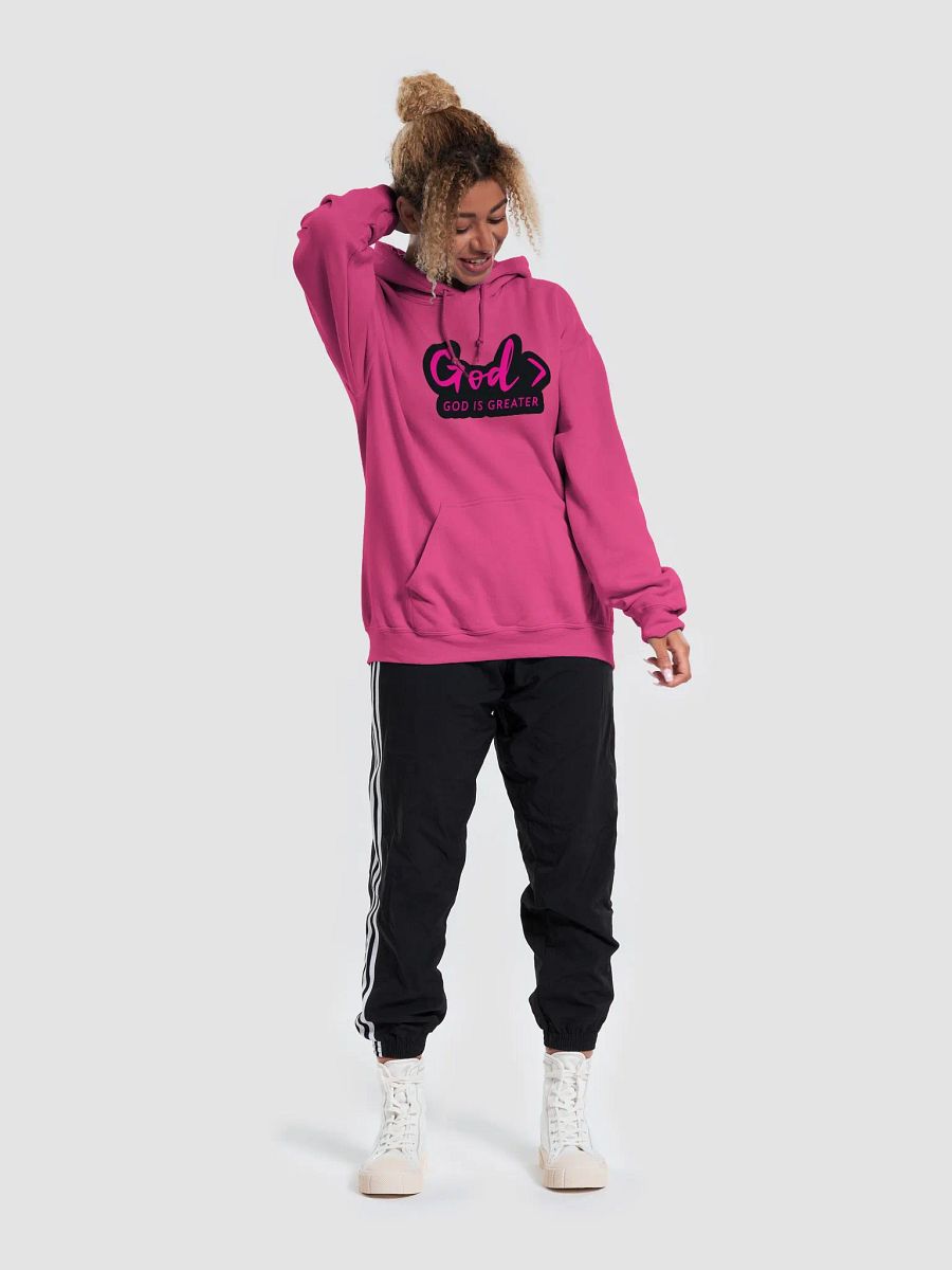 God > HOODIE (PINK TEXT) product image (59)