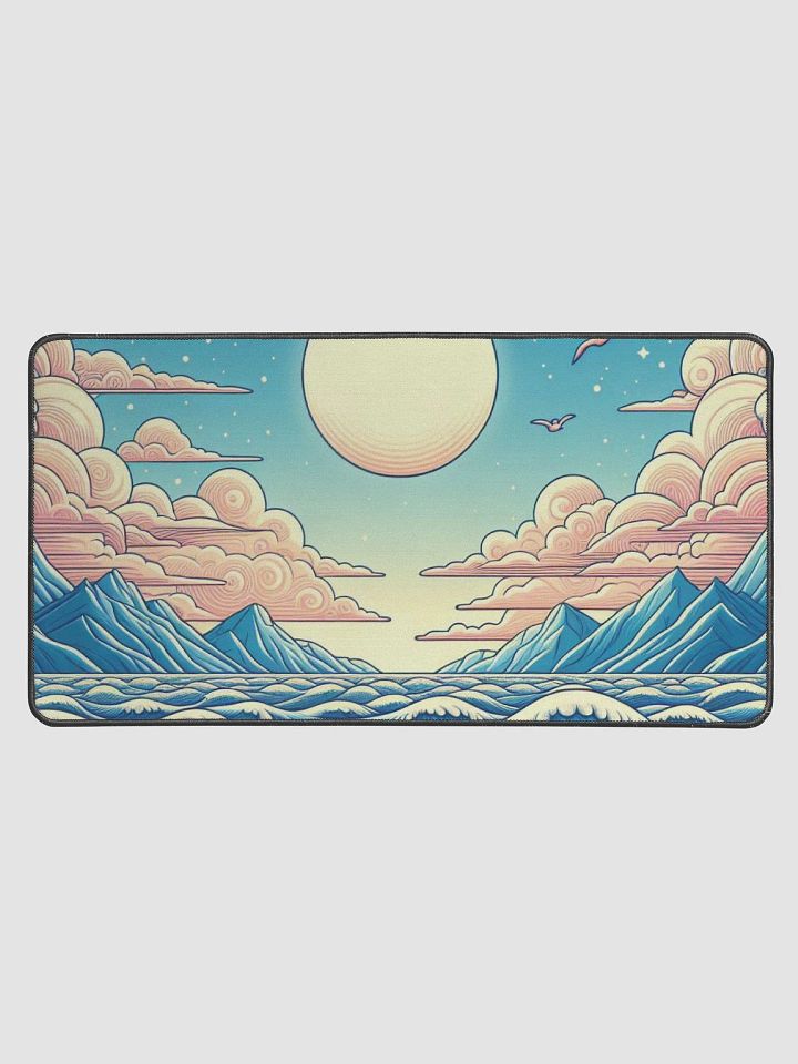 sunset gaming mousepad product image (1)