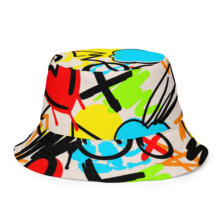 Chaos and Color Reversible Bucket Hat product image (2)