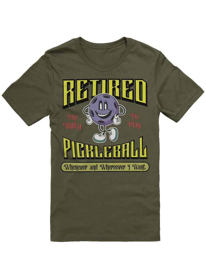 Retired Pickleball Champion Tee product image (10)