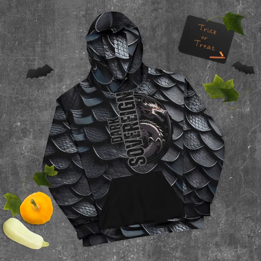 the DARK SOVEREIGN blxkdragon signature stealth hoodie product image (9)