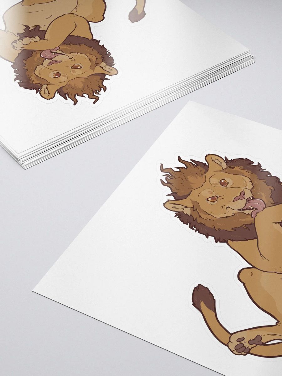 African Lion - Sticker product image (6)