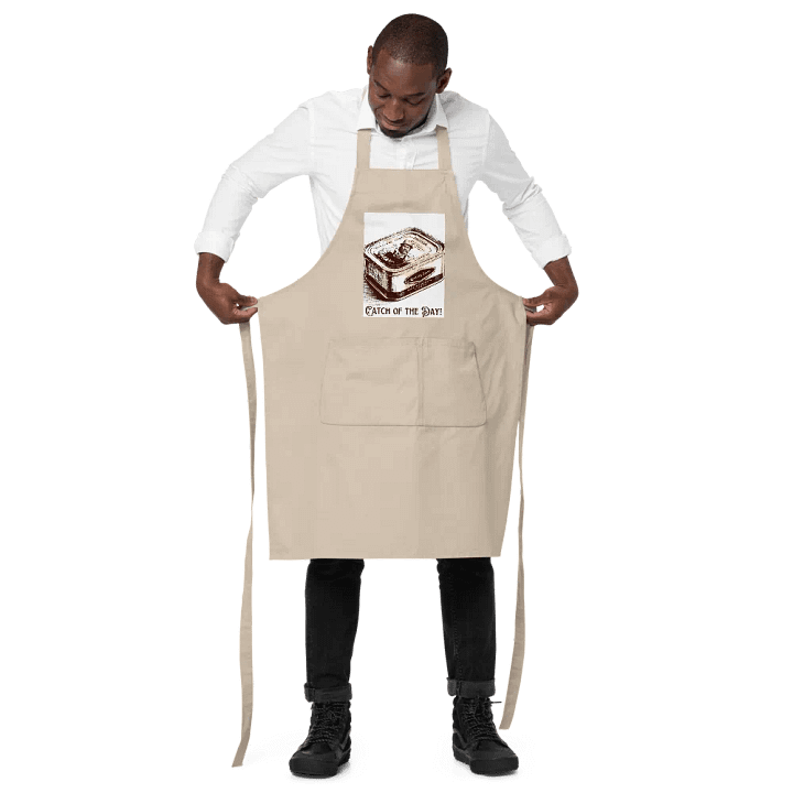 Catch of the Day - Fishing Inspired Design – Organic Cotton Apron product image (10)