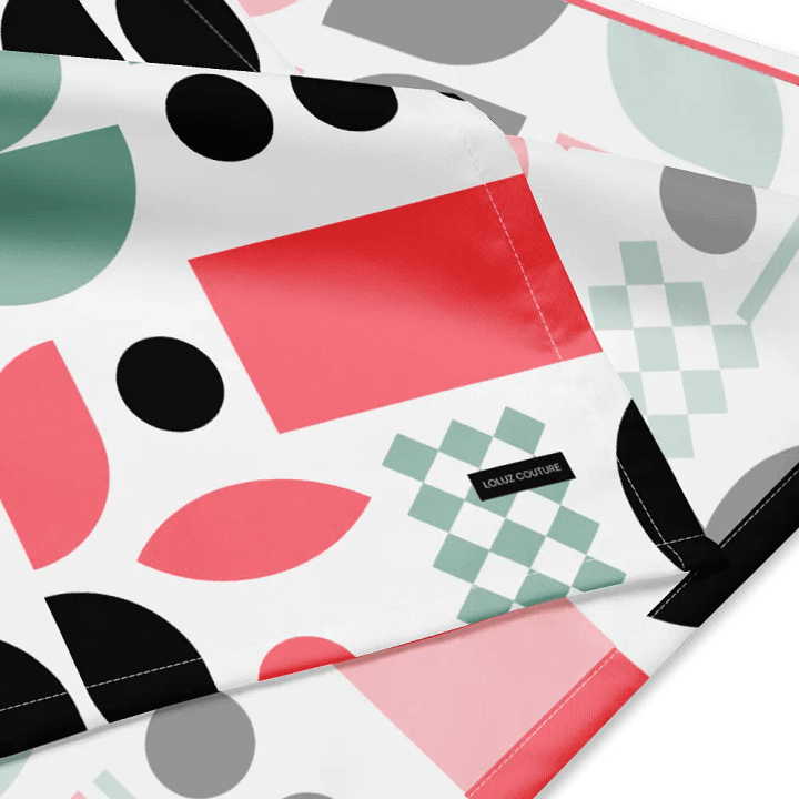 Geometric Harmony Print Bandana product image (2)