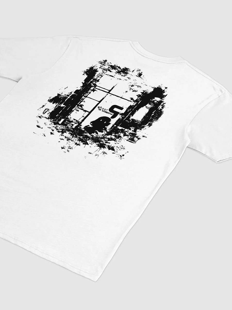 Ghost Window T-Shirt (Black on White) product image (4)