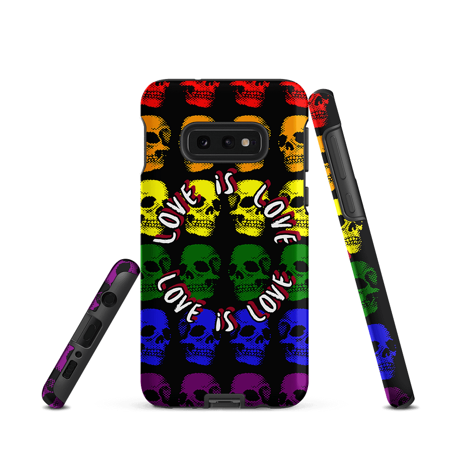 pride love is love rainbow skull Samsung product image (2)