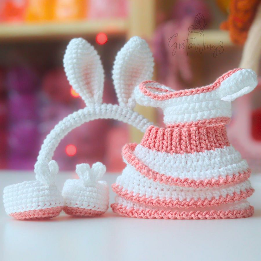 Amber on Easter Amigurumi Pattern (Digital Download) product image (3)