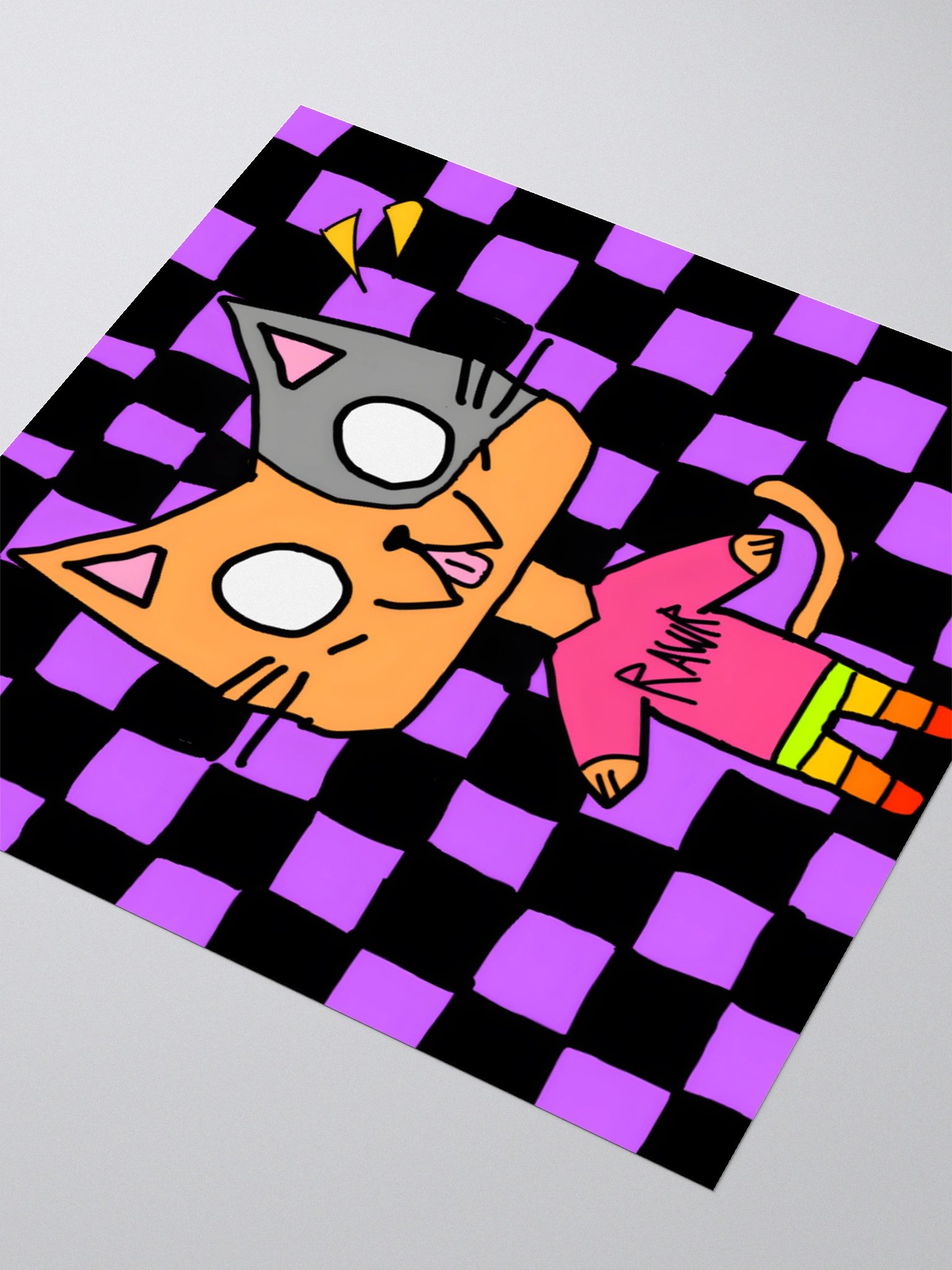 RAWR Cat Sticker product image (7)