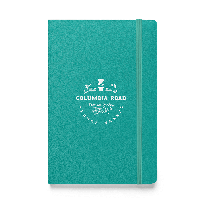 Columbia Road Market Hardcover Notebook (Turquoise) product image (1)