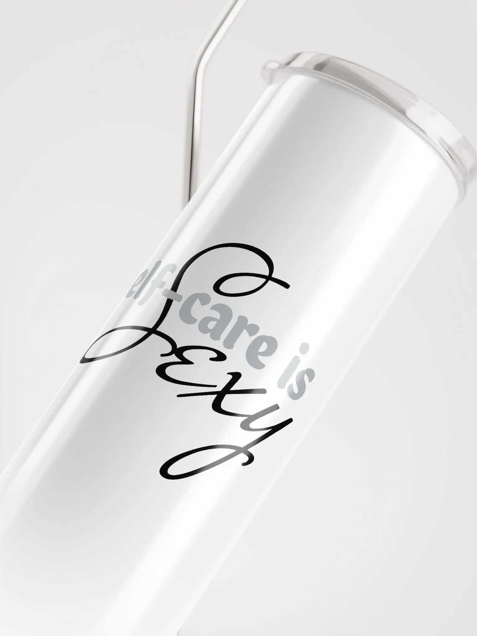 Self-care is sexy - Bottle With Straw product image (5)