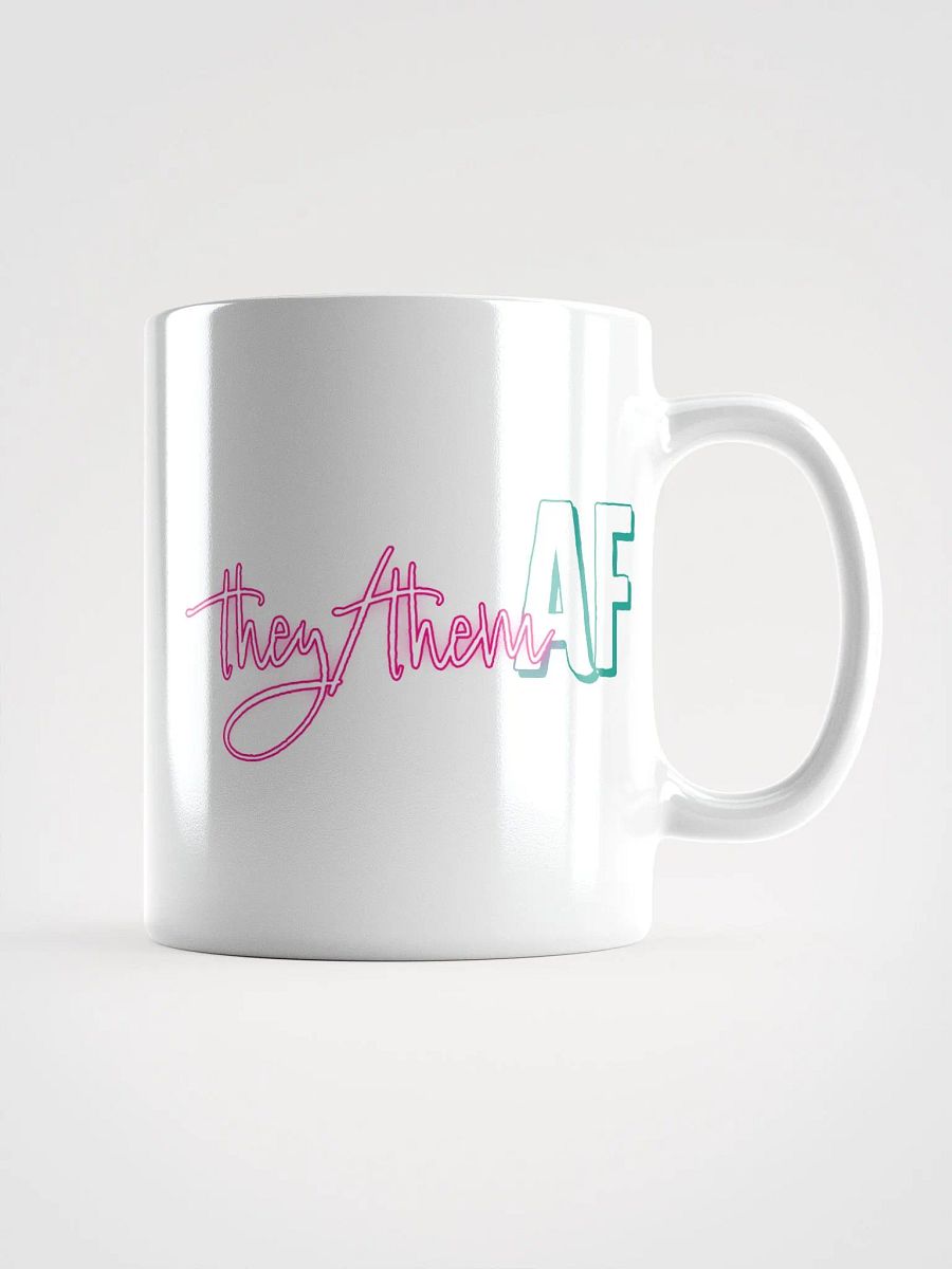 They / Them AF 20oz Mug White product image (1)