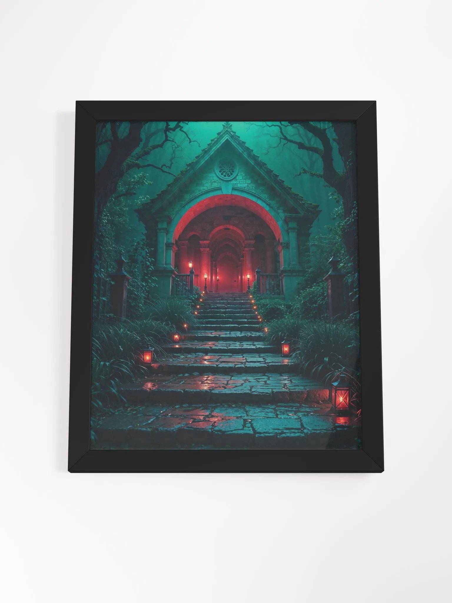 The Crimson Chapel Framed Print product image (21)