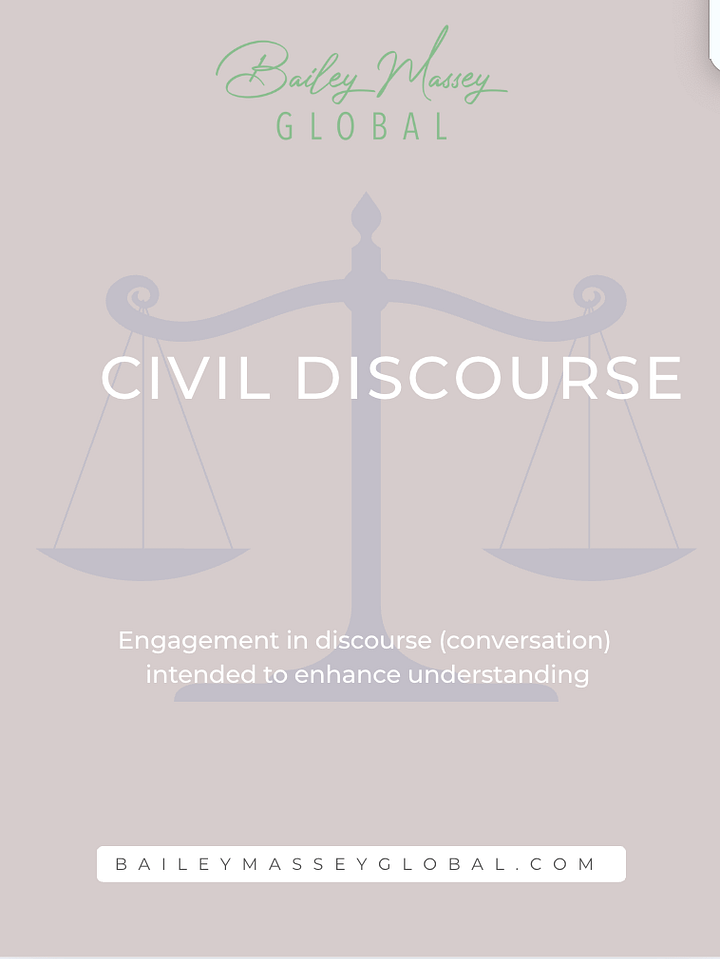 Civil Discourse Tips product image (1)