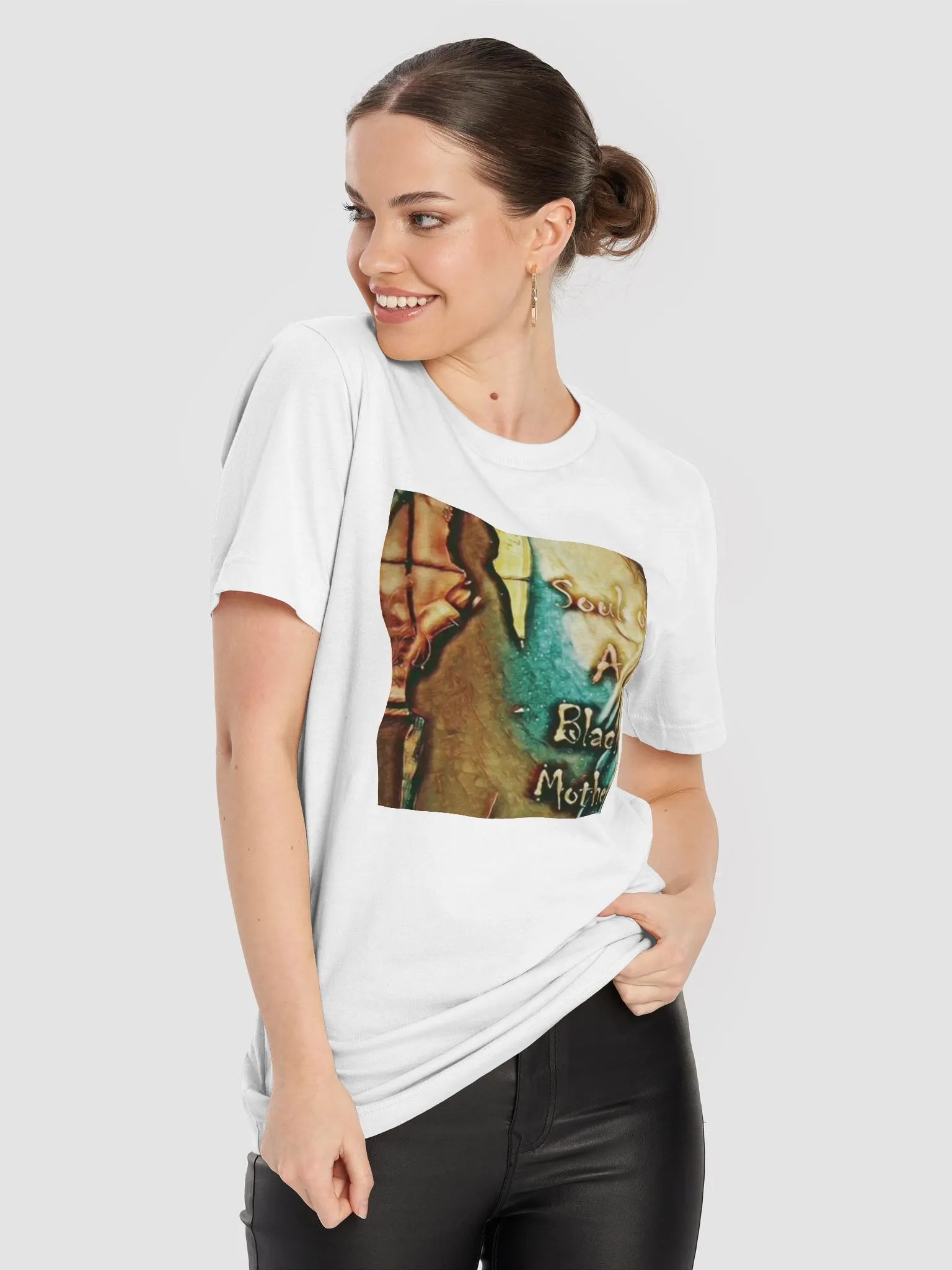 Soul of A Black Mother Tee White product image (8)