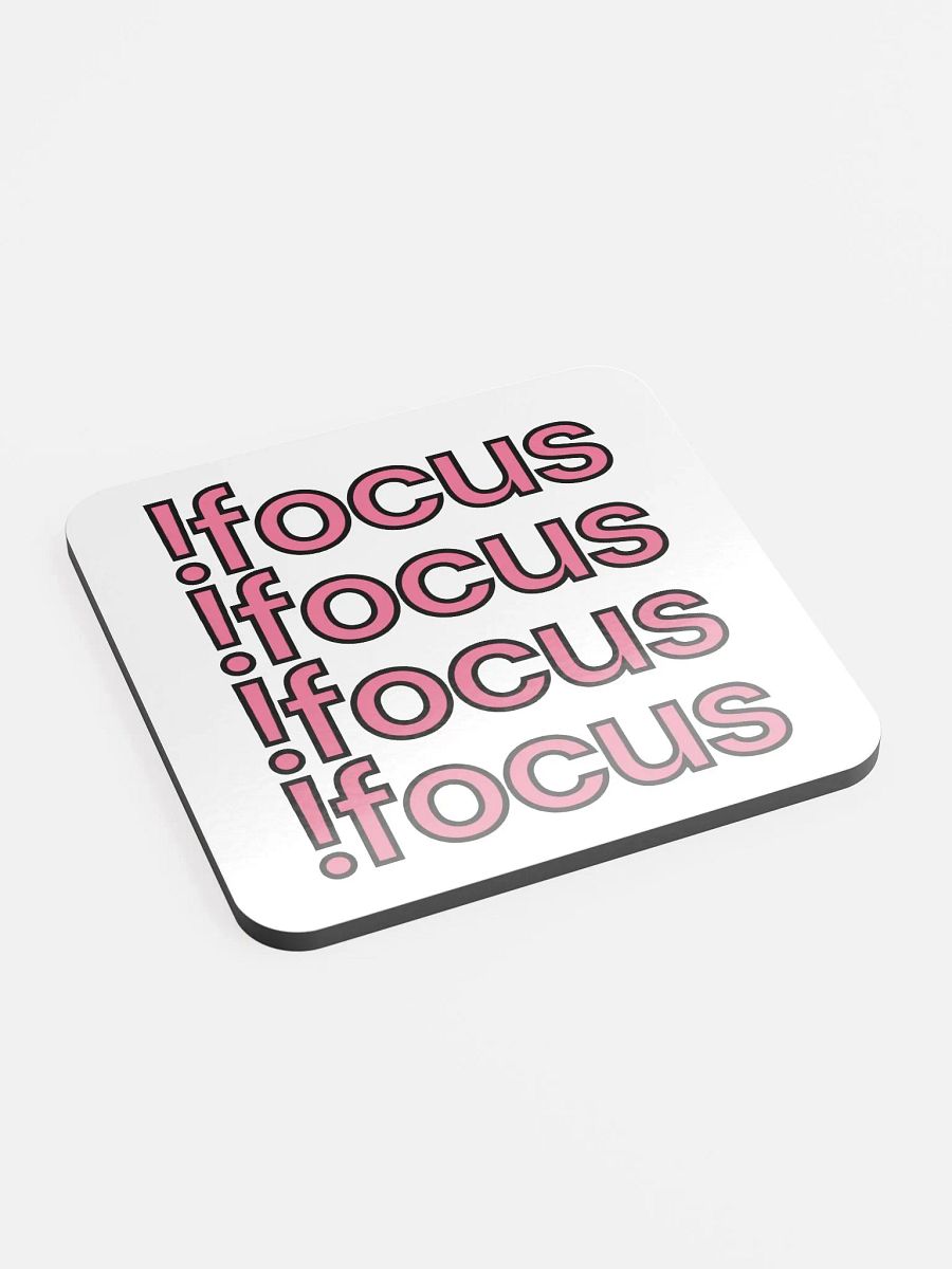 !focus - Gloss Cork Coaster product image (2)