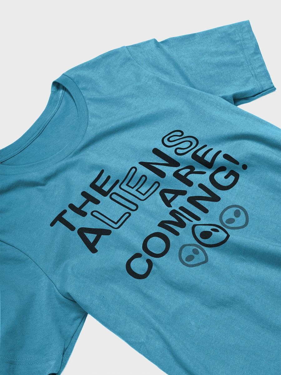 The Aliens Are Coming! - Black - Bella+Canvas Supersoft T-Shirt product image (3)