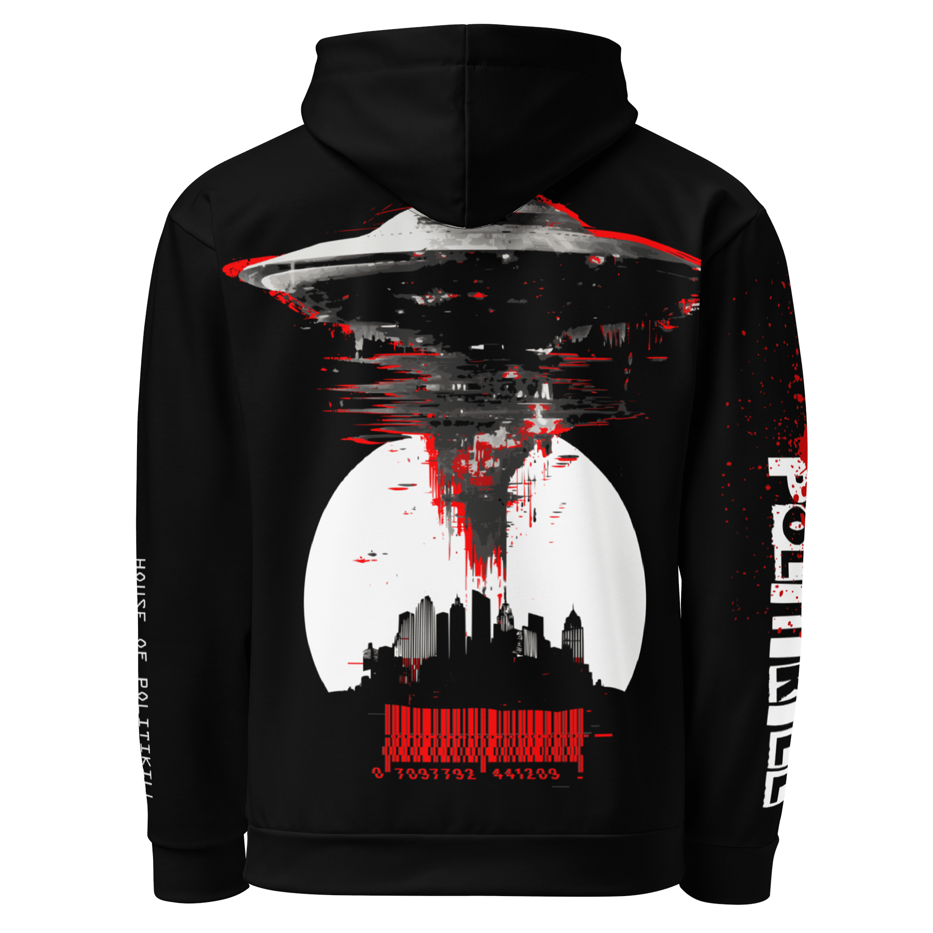 House of Politikill All Over Print Hoodie product image (3)