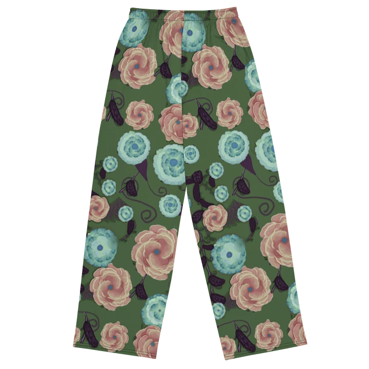 Earthy Peach and Turquoise Wideleg Pants product image (1)