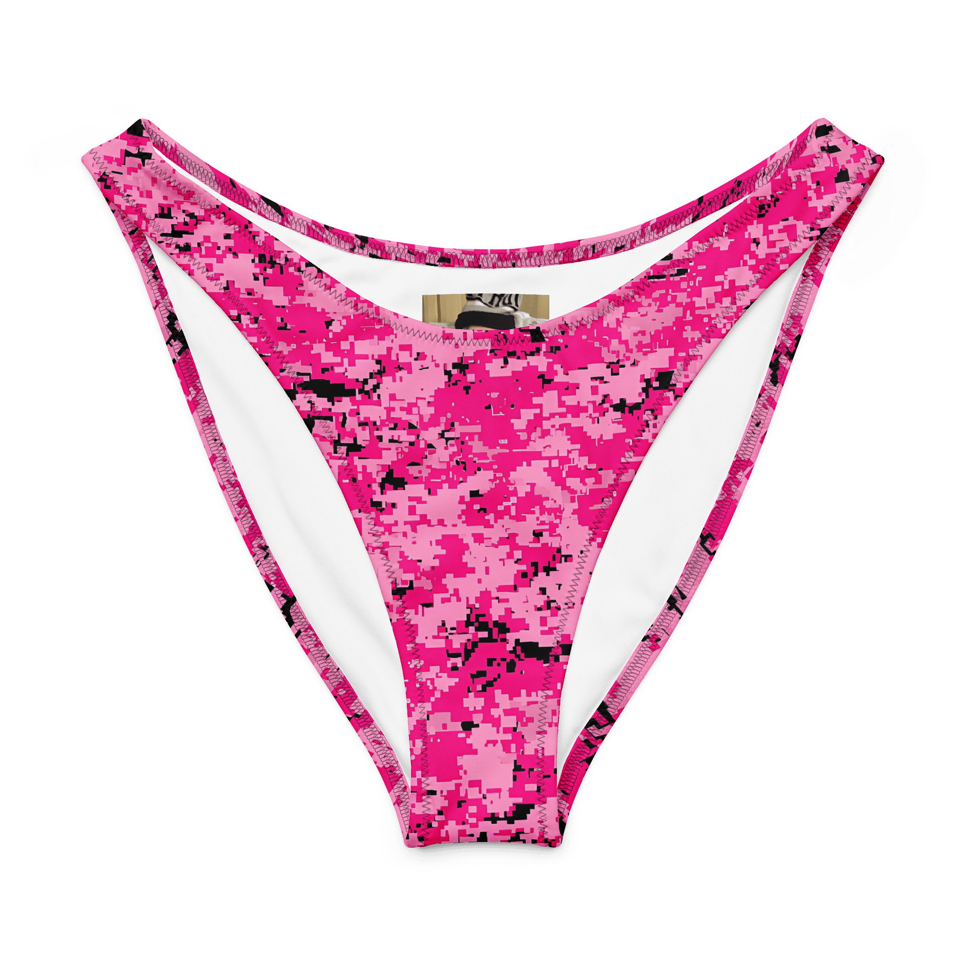 Pink Camo V-Cut Bikini Bottoms product image (8)