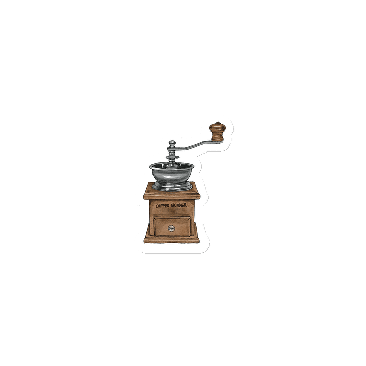 Magnet Retro Coffee Grinder product image (4)