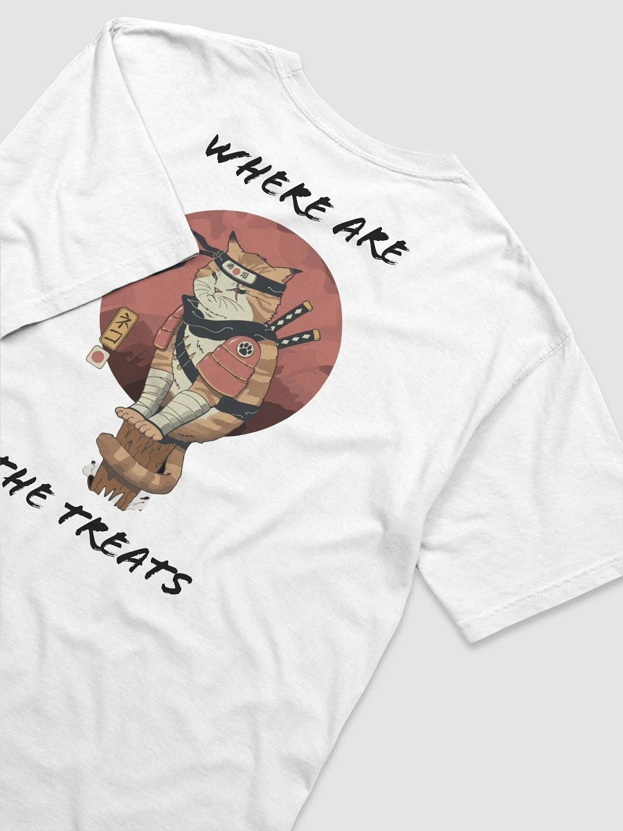'where are the treats cat t-shirt product image (3)