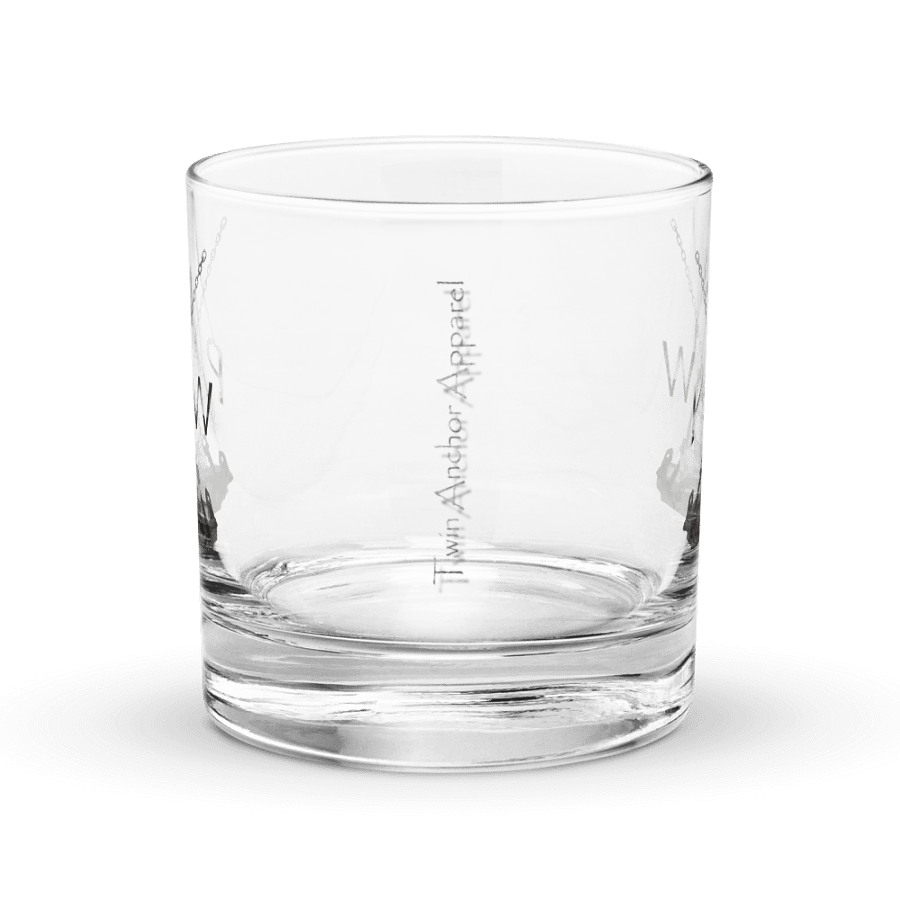 X Ancher Chain PNW Rocks Glass 10.5oz product image (2)