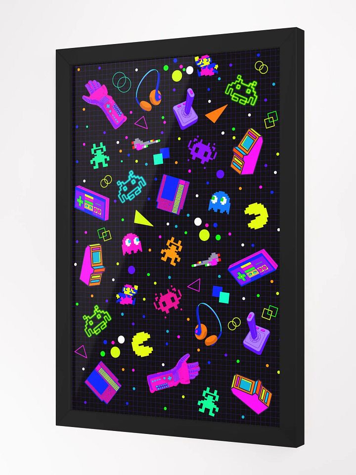 8-Bit Memories Framed Print product image (1)