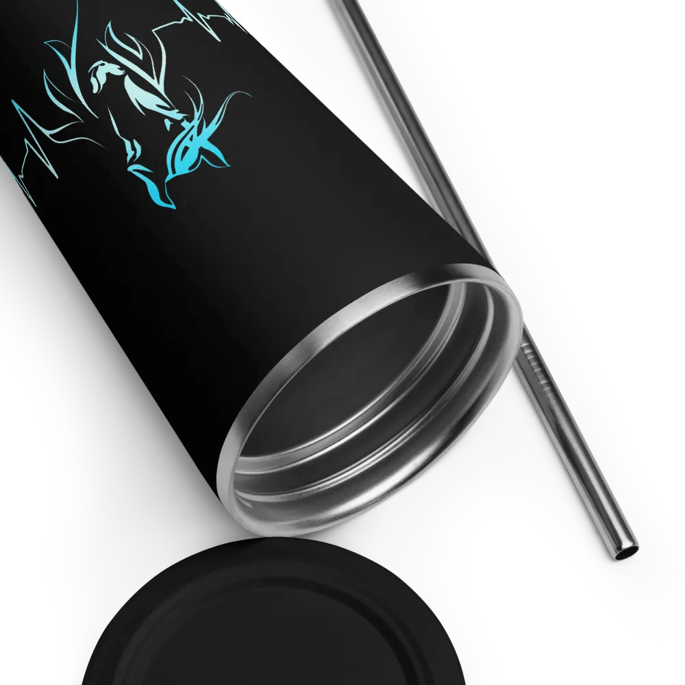 Horse Heartbeat Insulated Tumbler with a Straw product image (8)