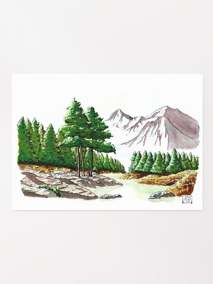"The Borill Forest" | Printed Artwork product image (1)