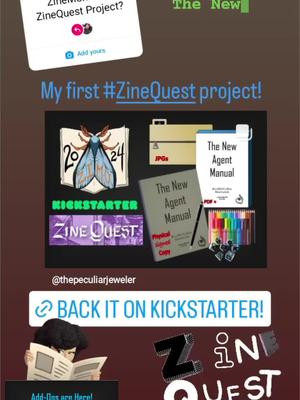 After a little sickness and delay, I finally launched my second official #ZiMo project and my first official #Kickstarter #ZineQuest campaign! I am eternally grateful to those who have already shown support, but we are seeking even more backers! The New Agent Manual: WILLOWISP's Official Onboarding Guide (a solo journaling RPG) Join the mysterious scene of spies, lies, disguise, and surprise as your very own WILLOWISP operative. Choose a ranking title, discover your history, remember allies, and recall enemies. Use writing, drawing, dice, and imagination as you journey along on this wild ride, and come away from it all with a fully fleshed-out character, deep backstory, and a statblock to use for future WILLOWISP mission games! In addition to the main event, I have also implemented several fun add-ons, including in-world character cameos, copies of u4g07 (the zine I worked on last year) and opportunities to join a private or livestreamed WILLOWISP Mission RPG session hosted by yours truly! Check it all out at the link below. https://www.kickstarter.com/projects/wordigirl/the-new-agent-manual-willowisp-solo-journaling-rpg Is anyone else here participating in ZineQuest or something similar this month? Feel free to let me know in a comment below. God bless and much success to everyone with their own projects! 🫂 🙏 💖