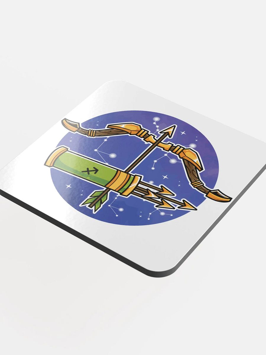 Starry Sagittarius Cork Coaster Set product image (4)