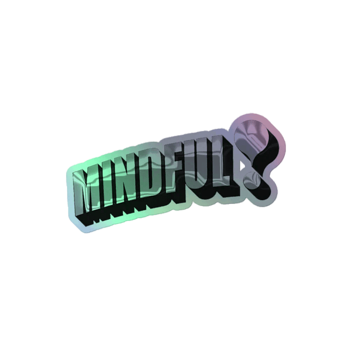 MNDFL Exclamation Sticker product image (1)