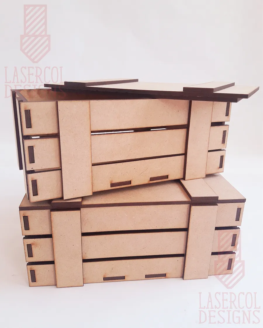 Military Box - Laser Cut Files product image (6)
