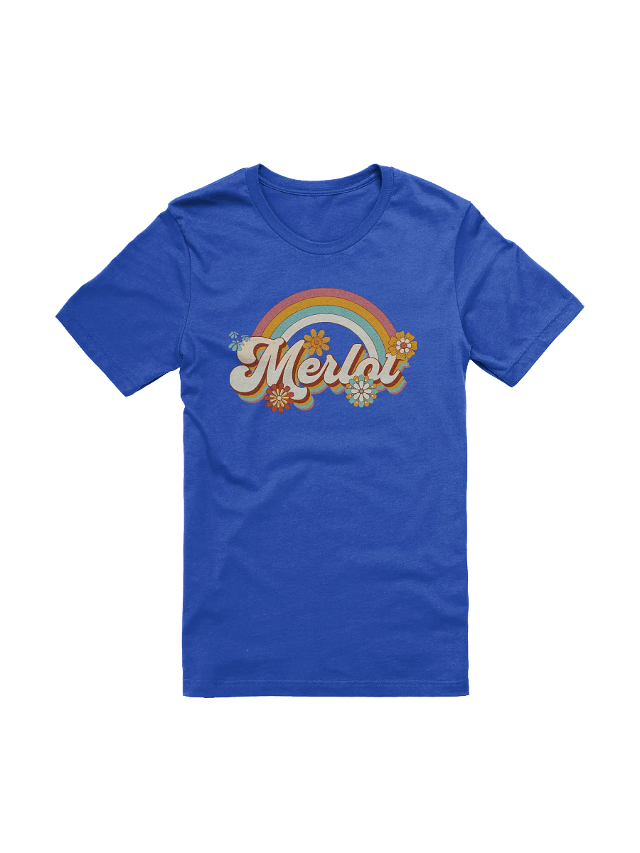 Groovy Merlot T-Shirt - Retro Hippie Style for Red Wine Fans product image (4)
