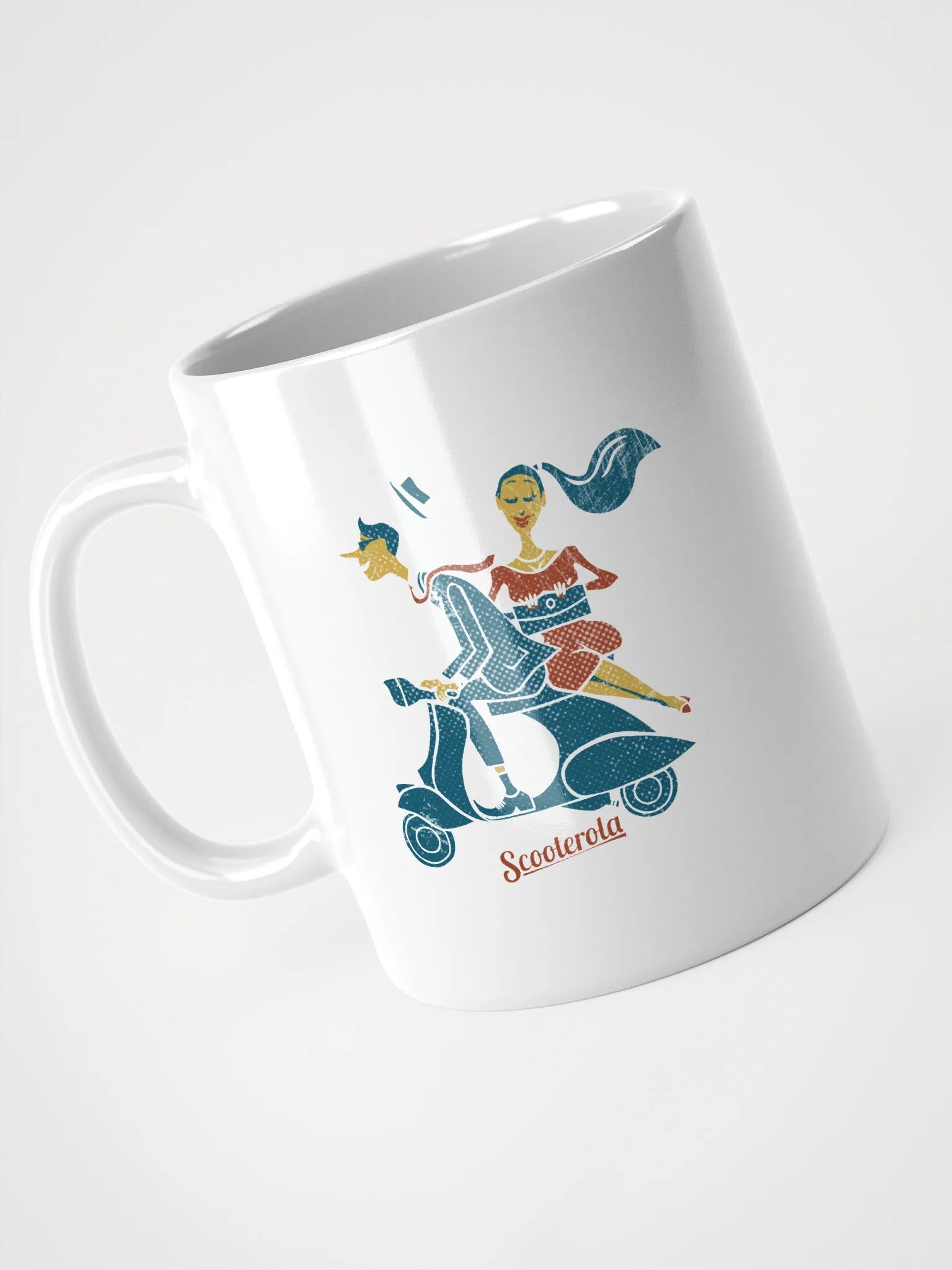 Get the Buzz Vintage Scooter Mug product image (7)