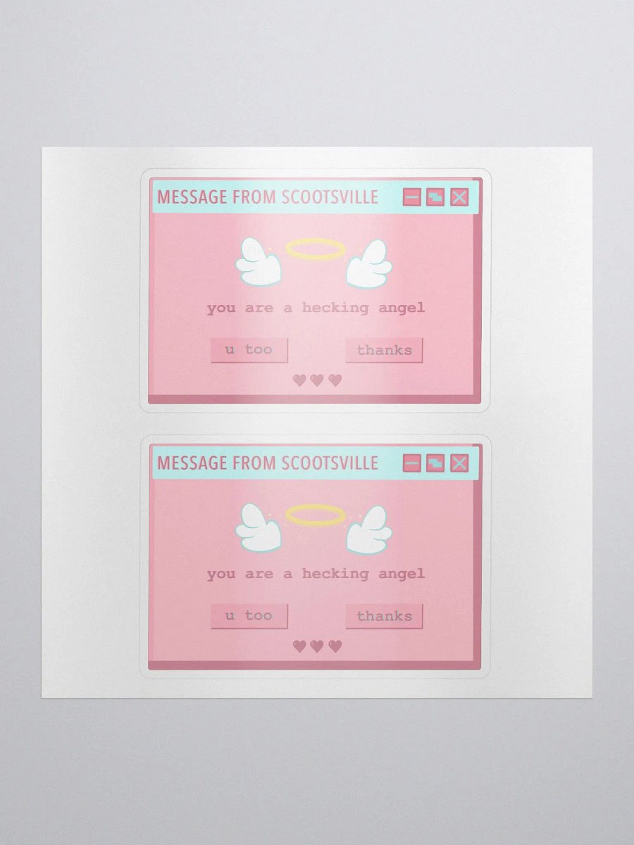You Are a Hecking Angel Sticker product image (3)
