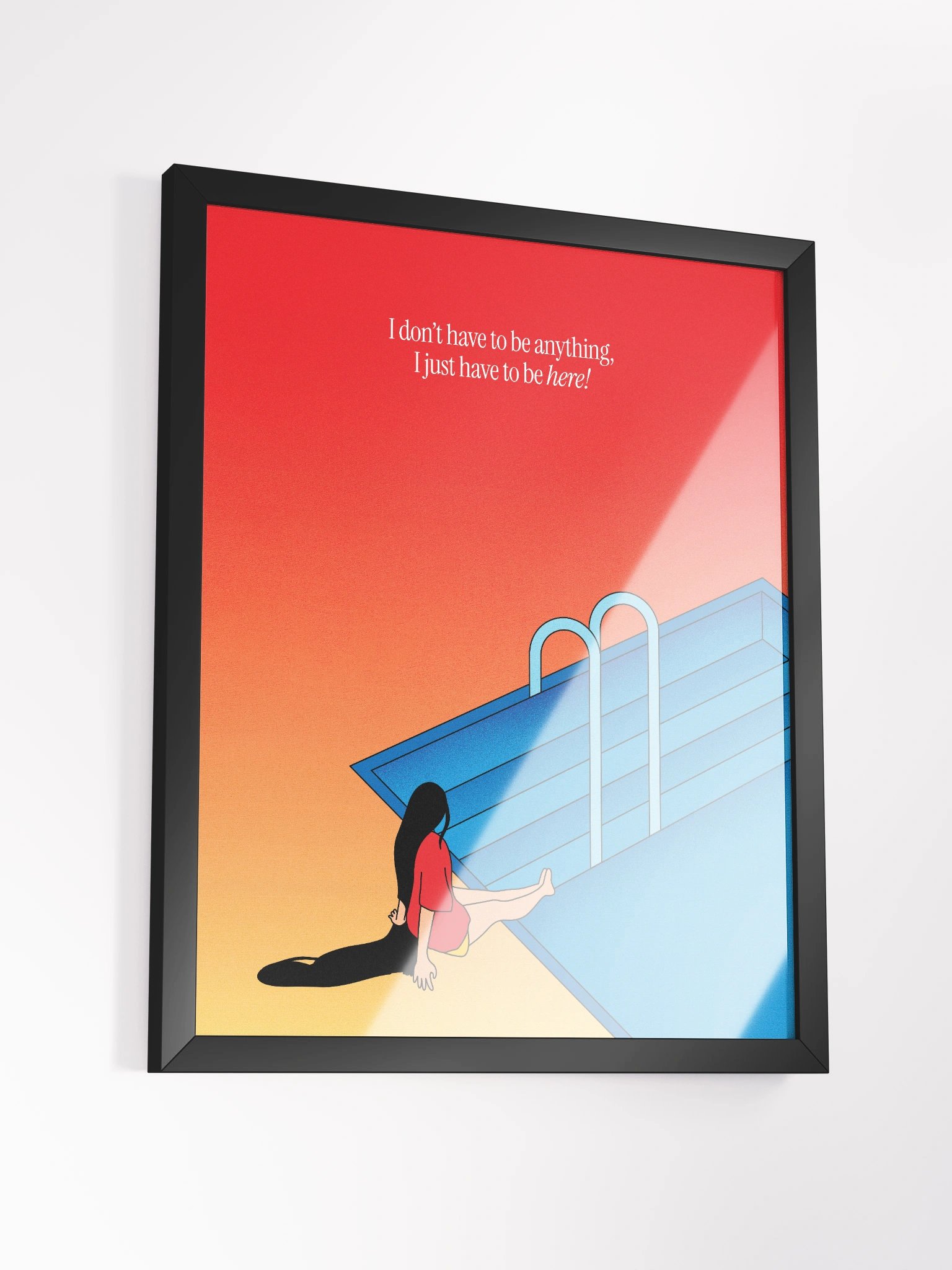 Be Here (Framed) product image (3)
