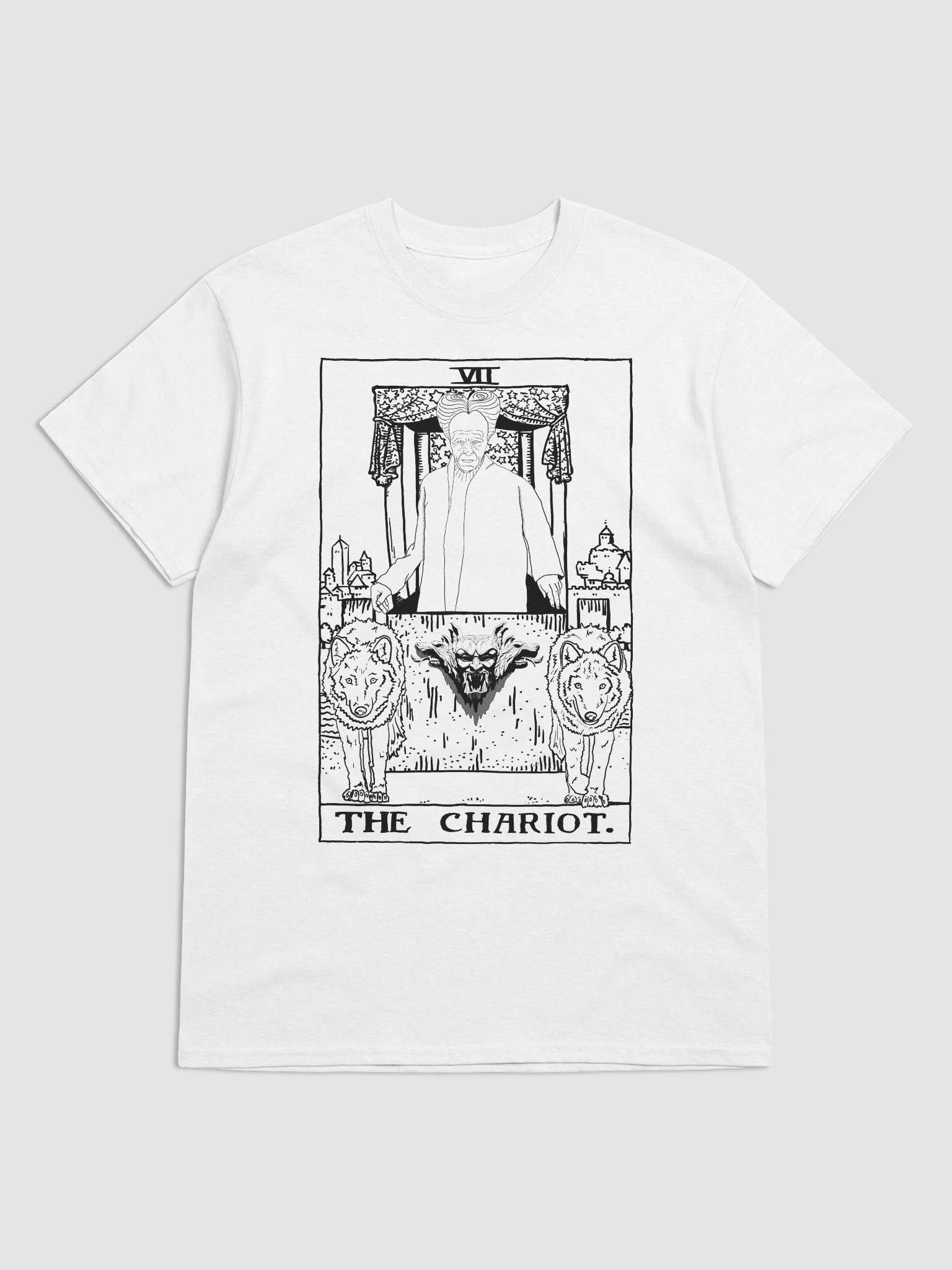 Bram Stoker's Dracula Chariot Tarot Card Shirt Minimalist product image (1)